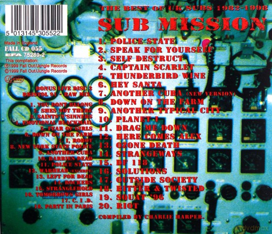 U.K. Subs: Sub Mission [2CD]
