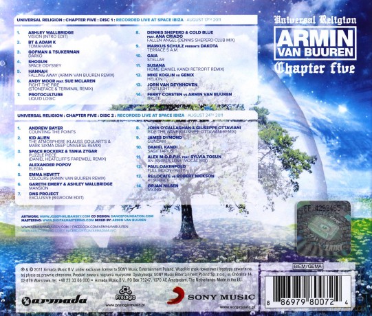 Armin Van Buuren: Universal Religion Chapter 5 [2CD]