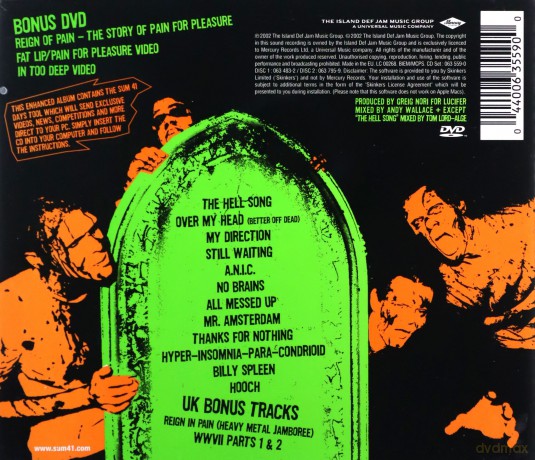 Sum 41: Sum 41 - Does This Look Infected - [CD]