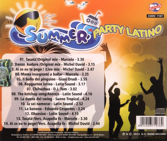 aa.vv-Tuca Tuca Party: Summer Party Latino [CD]