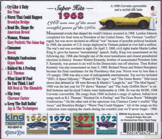 Super Hits 1968 [CD]
