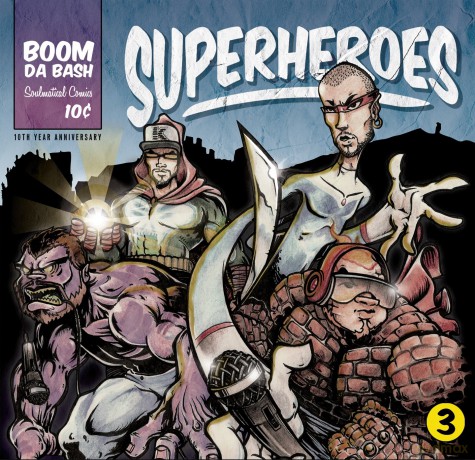 Boomdabash: Superheroes [CD]