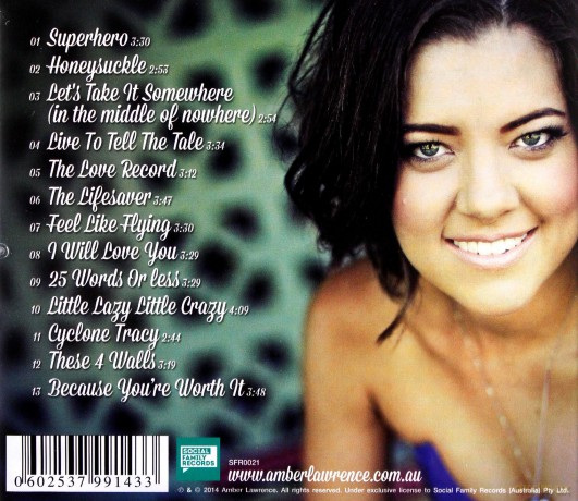 Amber Lawrence: Superheroes [CD]