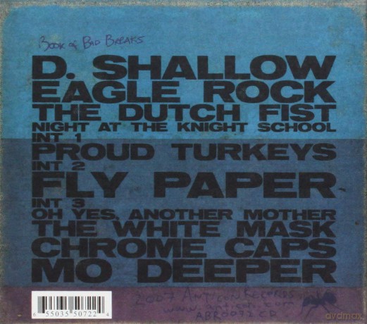 Thee More Shallows: Book Of Bad Breaks [CD]