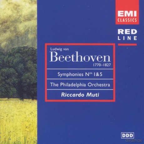 Muti: Symphonies 1 and 5 [CD]