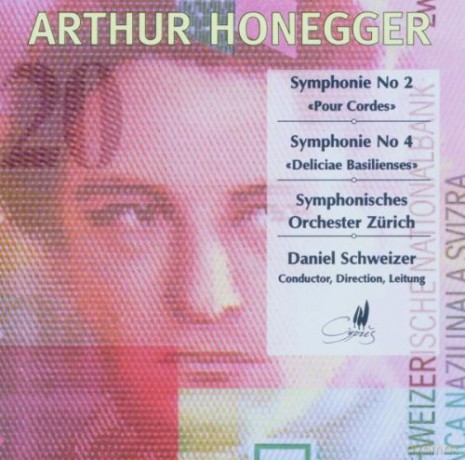 Arthur Honegger: Symphonies No. 2 and 4 [CD]