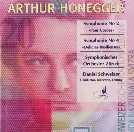 Arthur Honegger: Symphonies No. 2 and 4 [CD]