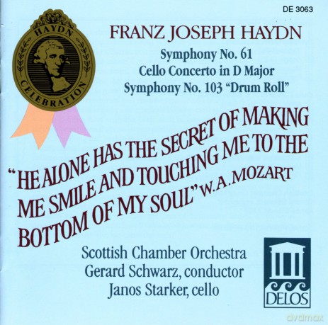 Joseph Haydn: Symphonies Nos. 61 and 103, Cello Concerto No. 2 [CD]