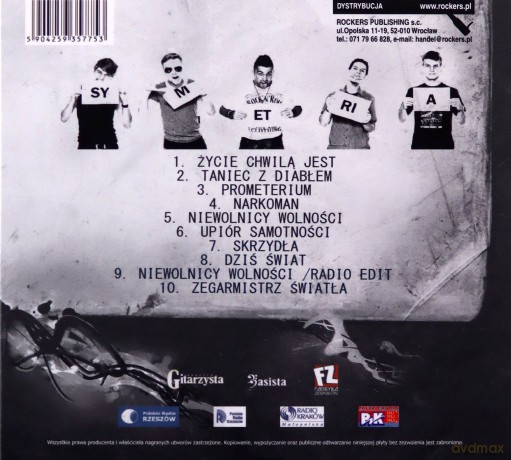 Symetria: Niewolnicy Wolności [CD]