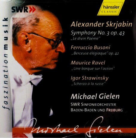 Alexander Scriabin: Symphony No. 3 [CD]