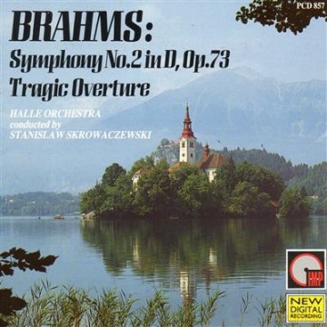 Johannes Brahms: SYMPHONY NO.2 IN D, OP.73/TRAGIC OVERTURE [CD]