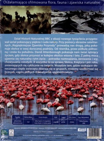 David Attenborough Przedstawia: Najpiękniejsze zjawiska przyrody (BBC) (digipack) [DVD]