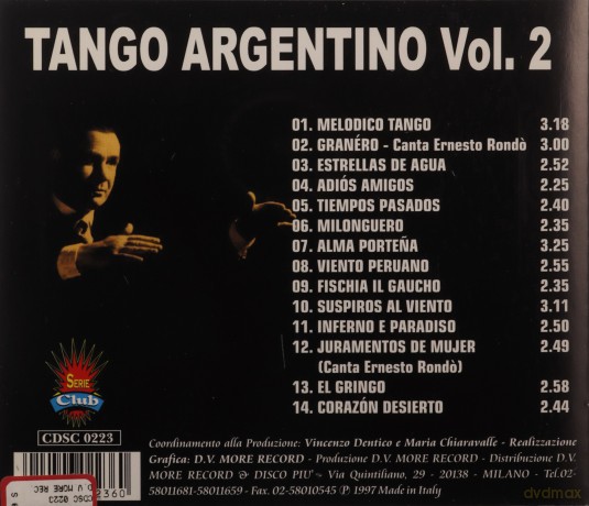 Aldo Maietti: Tango Argentino V.2 [CD]