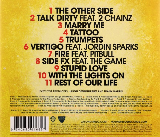 Jason Derulo: Tattoos [CD]