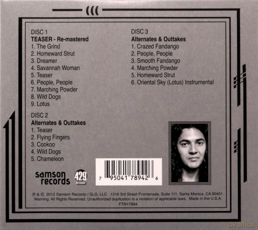 Tommy Bolin: Teaser-Ultimate 3 [3CD]