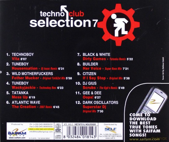 Techno Club Selection [CD]