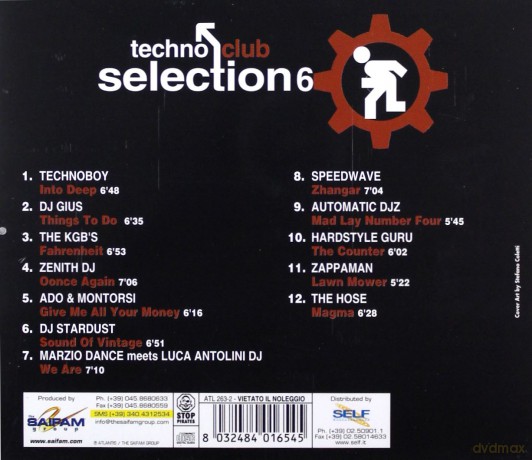 Techno Club Selection [CD]
