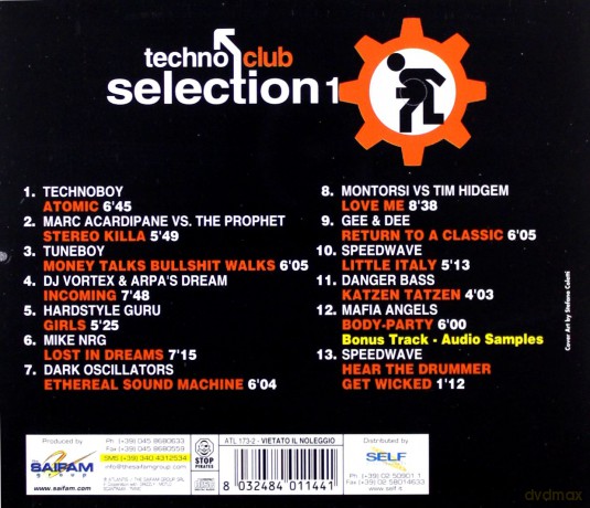 Techno Club Selections [CD]