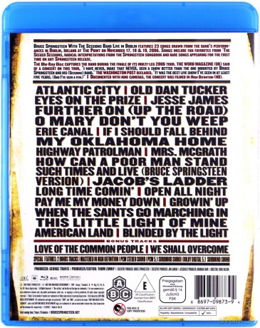 Bruce Springsteen & The E Street Band: Live In Dublin [Blu-Ray]