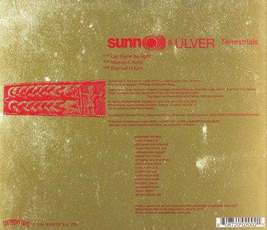 Sunn o))) and Ulver: Terrestrials [CD]
