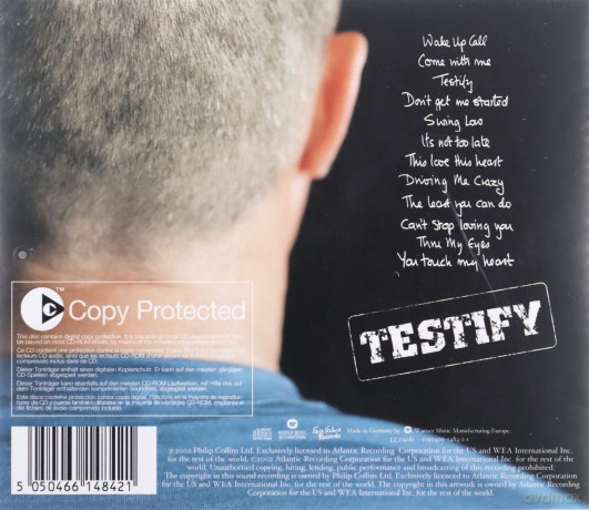 Phil Collins: Testify [CD]