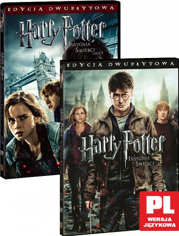 Harry Potter i Insygnia śmierci część 1+2 Pakiet [4DVD]