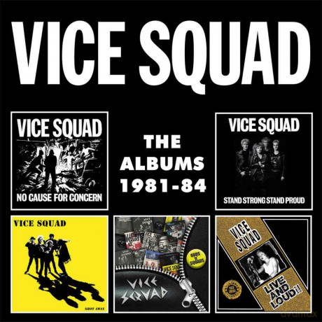 Vice Squad: The Albums 1981-84: 5cd Boxset [CD]