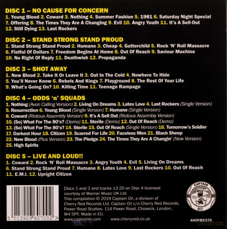Vice Squad: The Albums 1981-84: 5cd Boxset [CD]
