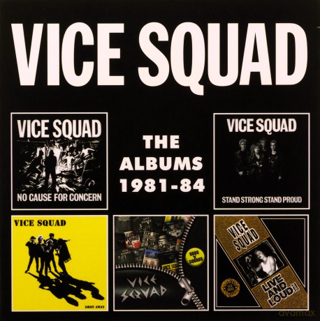 Vice Squad: The Albums 1981-84: 5cd Boxset [CD]