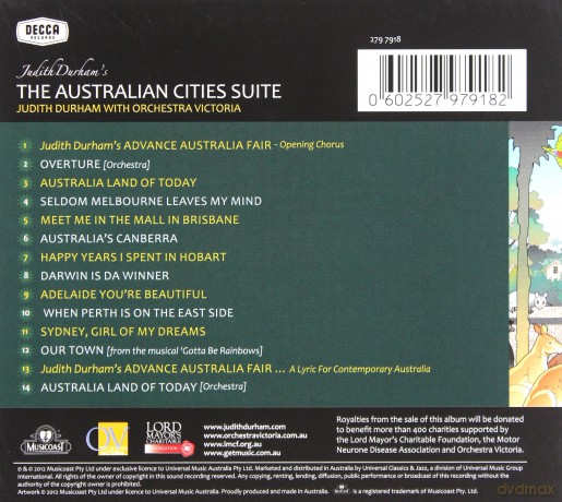 Judith Durham: The Australian Cities Suite [CD]