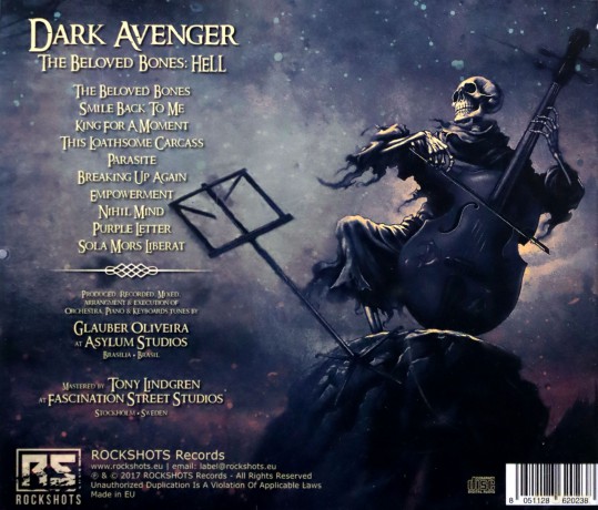 Dark Avenger: The Beloved Bones: Hell [CD]