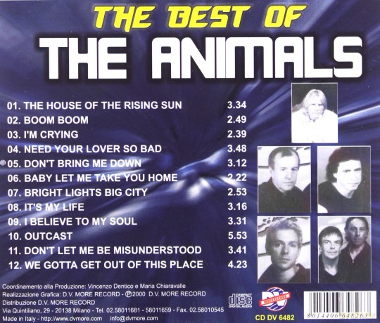 The Animals: The Best Of [CD]