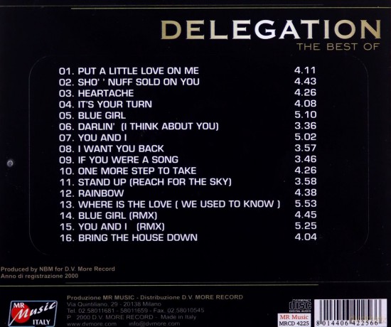 Delegation: The Best Of [CD]