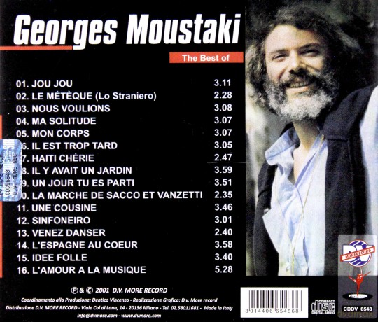 Georges Moustaki: The Best Of [CD]