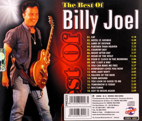 Billy Joel: The Best Of Billy Joel [CD]