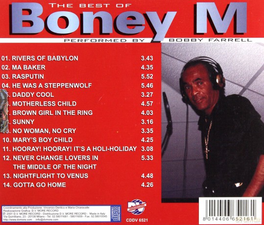 Bobby Farrell: The Best Of Boney M Vol.1 [CD]