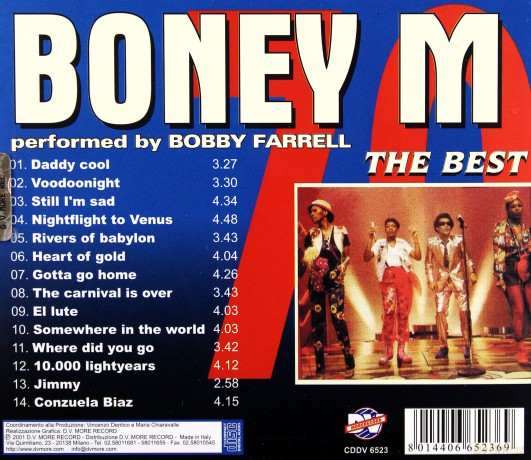 Bobby Farrell: The Best Of Boney M Vol.2 [CD]