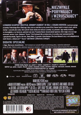 J. Edgar [DVD]