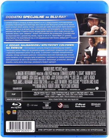 J. Edgar [Blu-Ray]