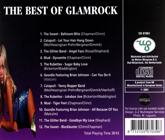 The Best Of Glamrock [CD]