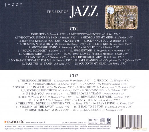 Louis Armstrong-Frank Sinatra-Dave Brubeck-Ella Fitzgerald: The Best Of Jazz [2CD]