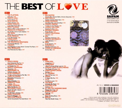 The Best Of Love [CD]