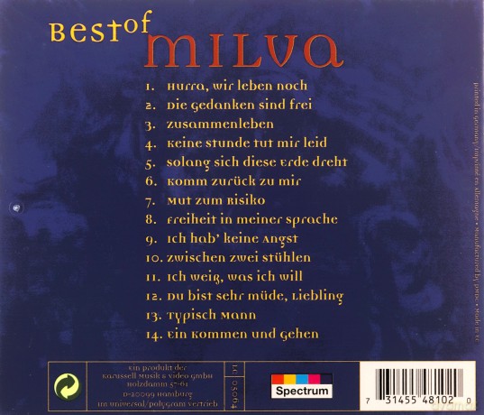 Milva: The Best of Milva [CD]
