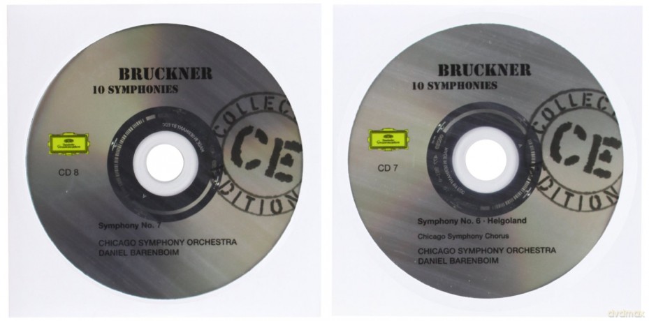 Daniel Barenboim: Bruckner 10 Symphonies (Collectors Edition) [10CD]
