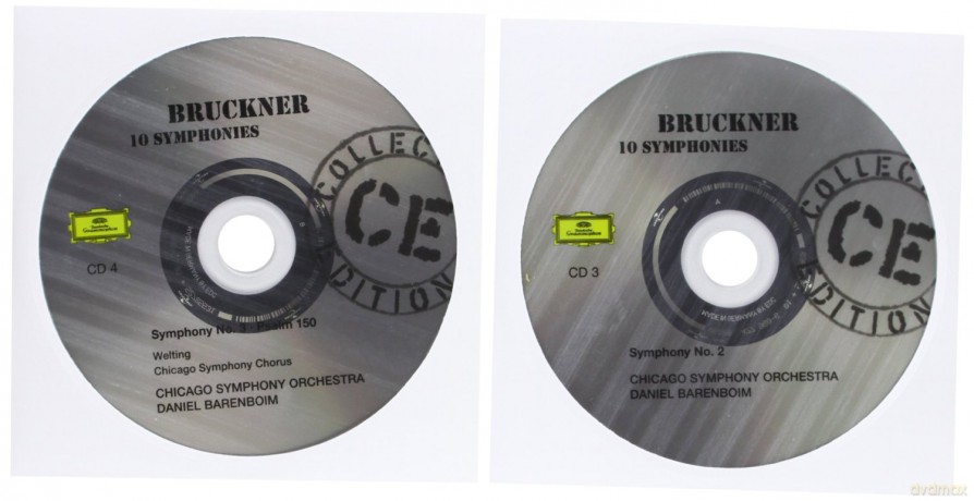 Daniel Barenboim: Bruckner 10 Symphonies (Collectors Edition) [10CD]