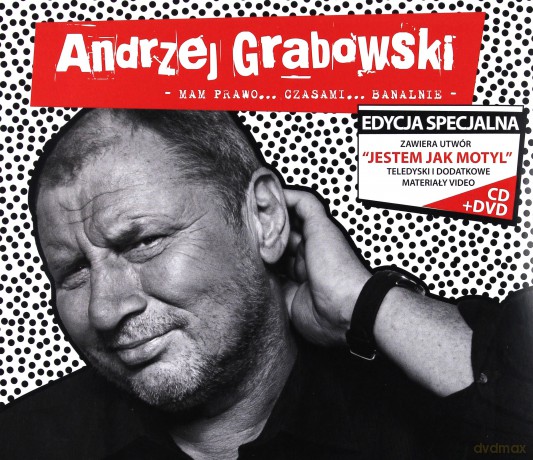 Andrzej Grabowski: Mam Prawo...Czasami...Banalnie - Edycja Specjalna (ecopack) [CD]+[DVD]