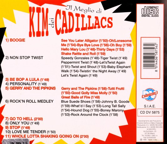 Kim Dei Cadillacs: The Best Of... [CD]
