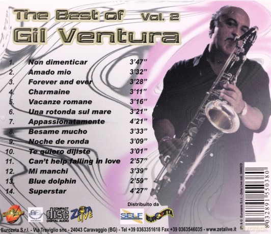Gil Ventura: The Best of..vol.2 [CD]