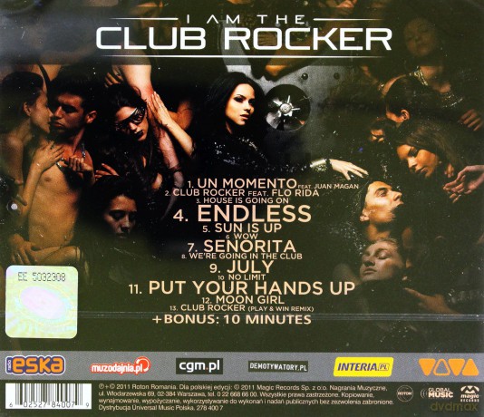 Inna: I Am The Club Rocker [CD]