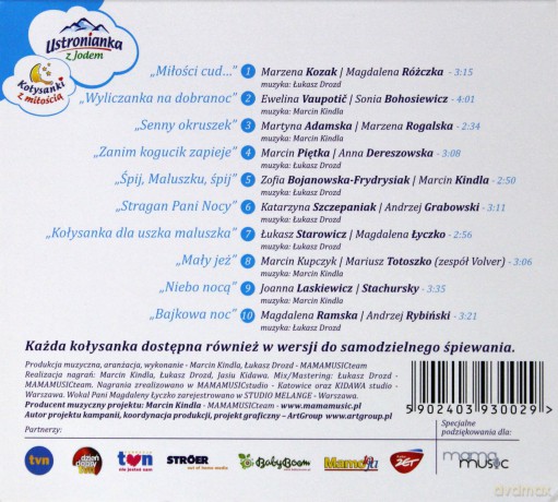 Kołysanki Z Miłością (digipack) [CD]